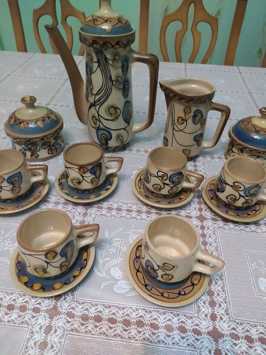 Сервис кофейный керамика