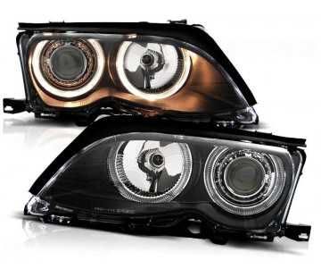 LED Фарове BMW E46 фарове с лупи farove 98-2004 facelift БМВ Е46 ФАР