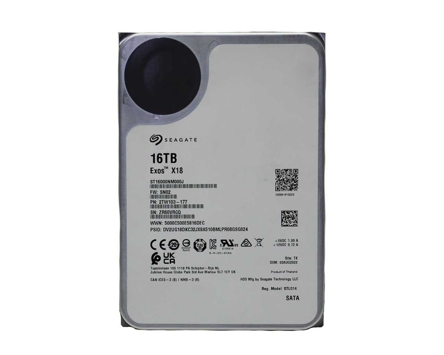 Жесткий диск HDD 16 Tb SATA 3.5 Seagate