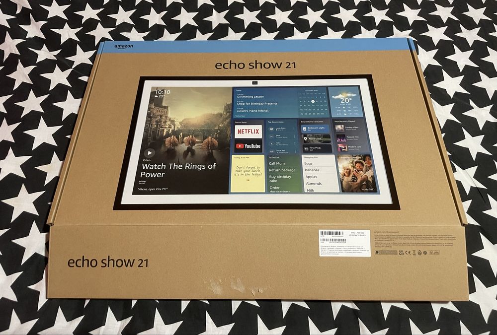 Голям 21" Full HD смарт дисплей с Fire TV и Alexa