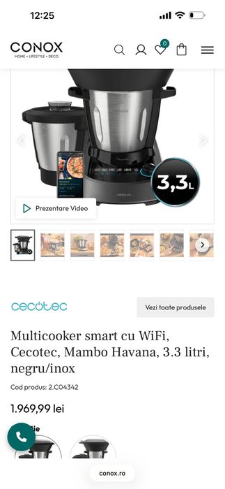 Robot de bucatarie Mambo Cocotec