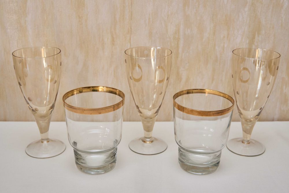 Фужеры стекло, советские.