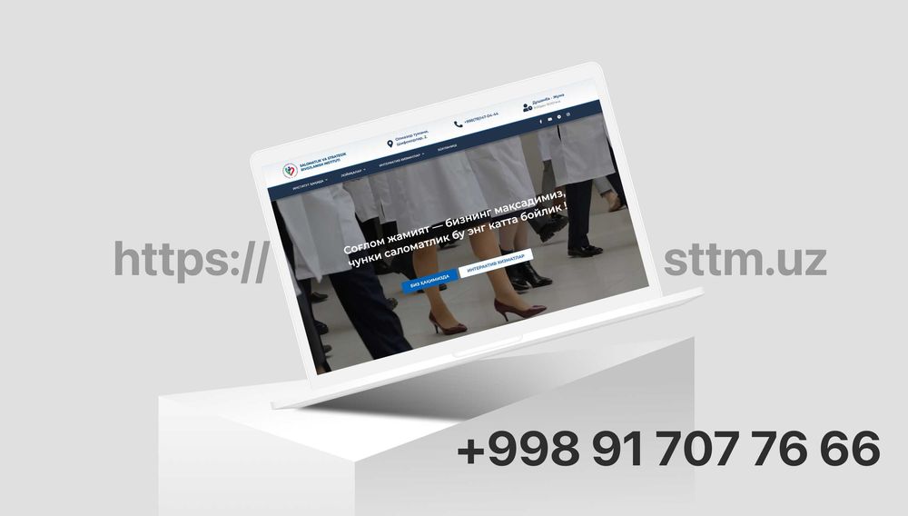 Sayt yaratish xizmati | Zamonaviy web saytlar | Создание сайта от 300$