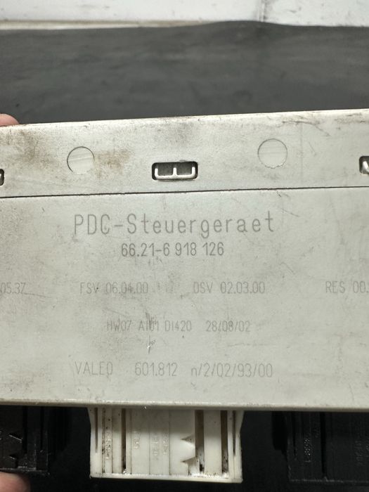 Modul senzor parcare modul PDC BMW Seria 7 E65 E66 | 6918126