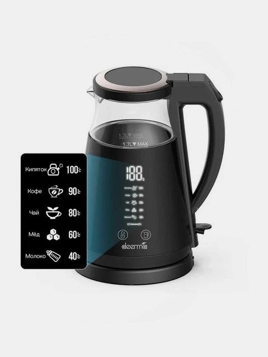 Xiaomi Электрический чайник Deerma Electric Kettle DEM-SH90W