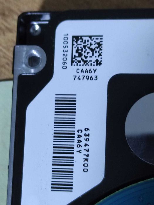 Жесткий диск от ноутбука на запчасти (250Gb)