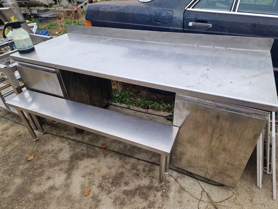 Masa inox, chiuveta inox, grill electric