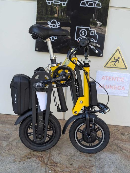 Amanet F28: Bicicleta pliabila electrica (N)