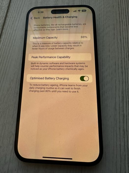 iPhone 14 Pro Max 128GB Черен – Перфектно състояние, 83% батерия