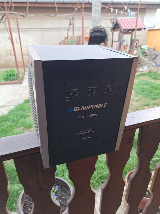 Subwoofer auto activ blaupunct