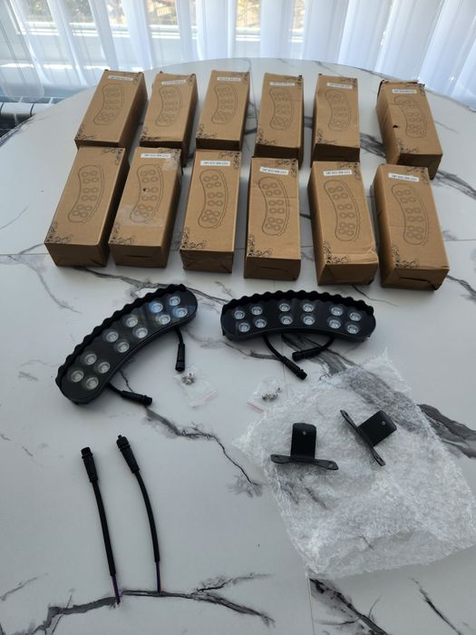 Модулна амбиентна LED лампа за външна употреба, декоративно осветление за дървета и градини