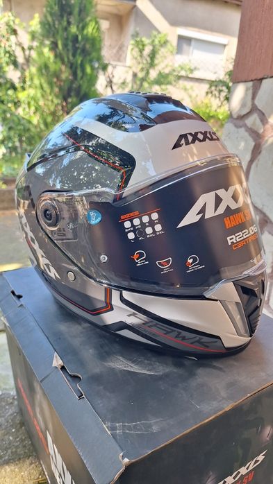 Каска AXXIS HAWK sv ece R22.06