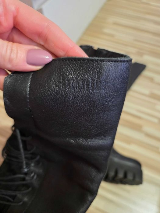 Дамски ботуши Амулет от естествена кожа