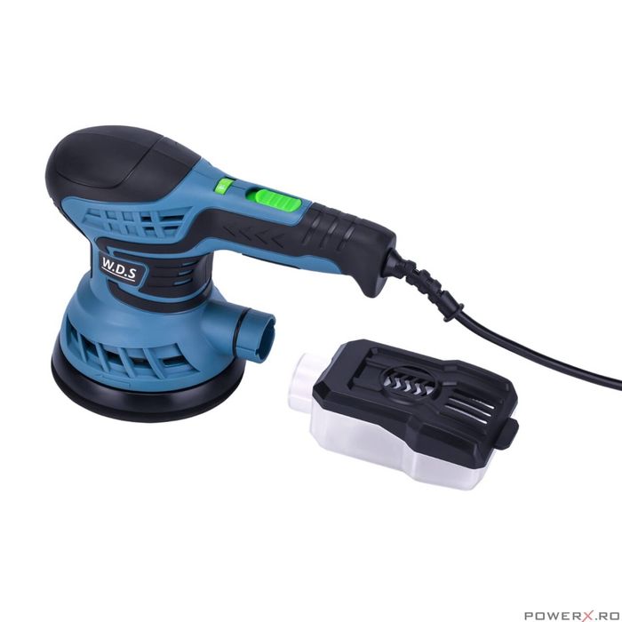 Slefuitor excentric, 125 mm, 6 viteze, 1500 W, Kraft