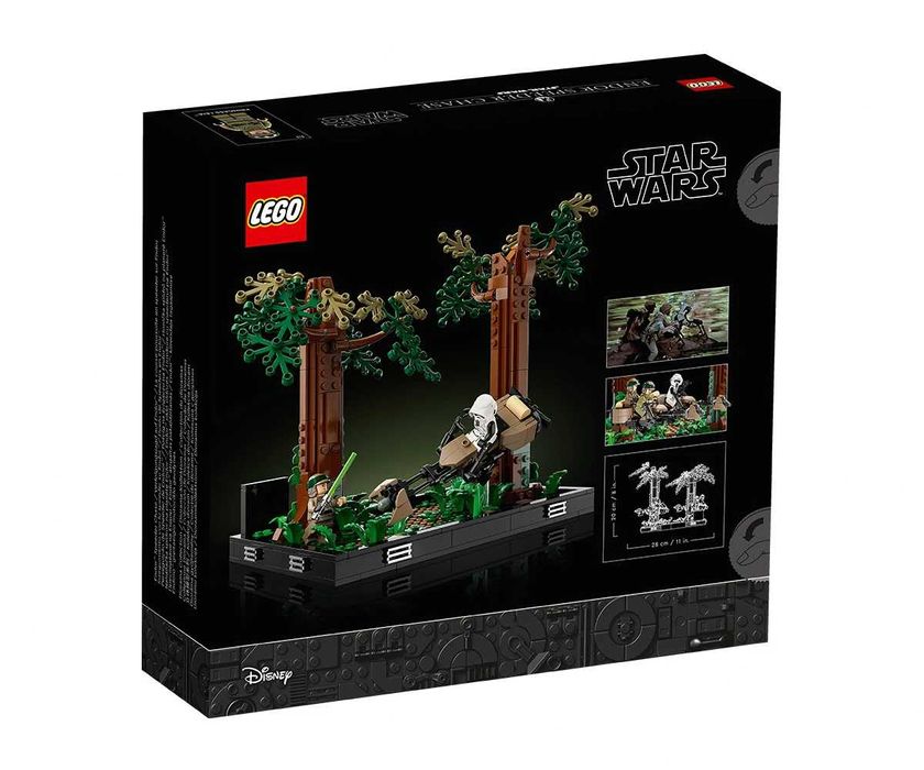 LEGO Star Wars 75353 - Диорама на преследването на Ендор