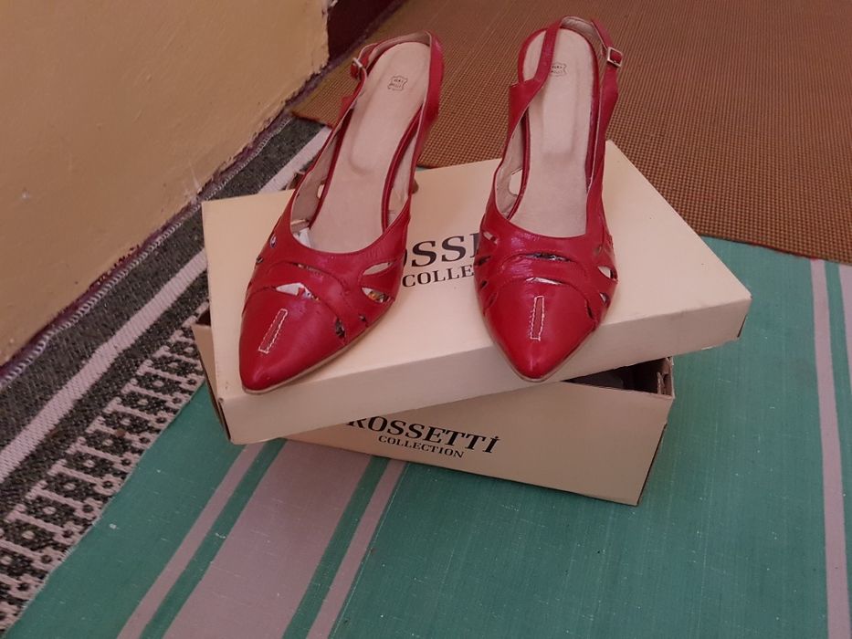 Sandale din piele naturala firma Rossetti marime 40