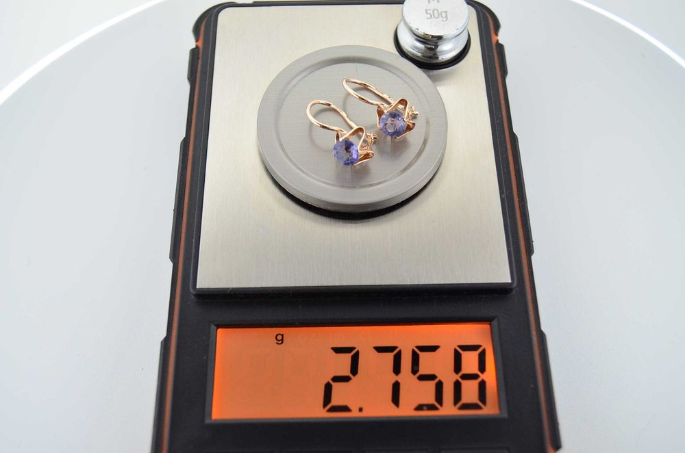 Серьги СССР 583 пробы