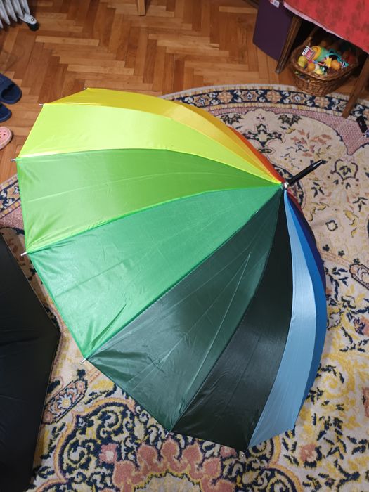 Umbrela 8/16 spițe  baston 95 cm 25lei