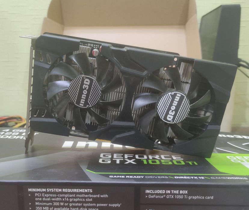 GTX 1050 TI в хорошем состоянии