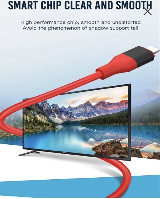 Lightning to HDMI 60Hz UA15 kabeli