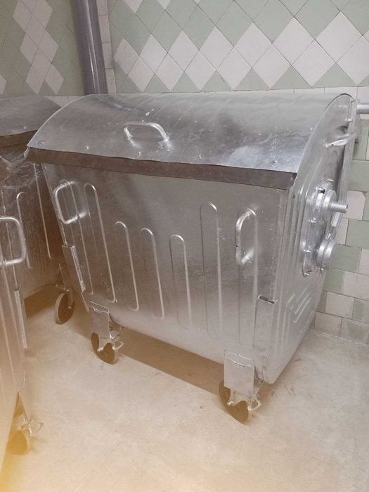 Мусорный Бак оцинкованный Контейнер металлический