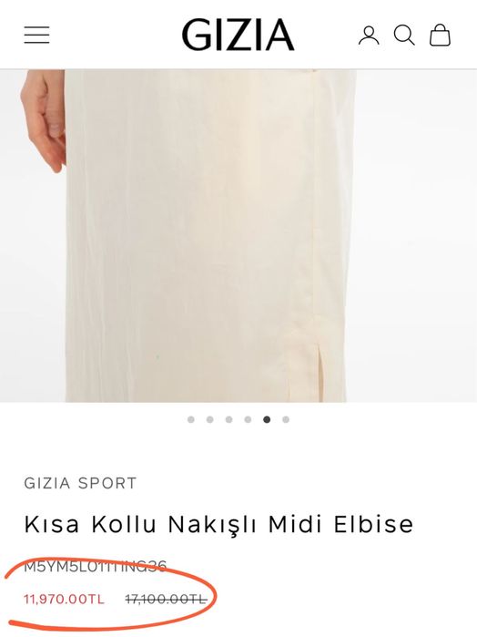 Платье Gizia повседневка