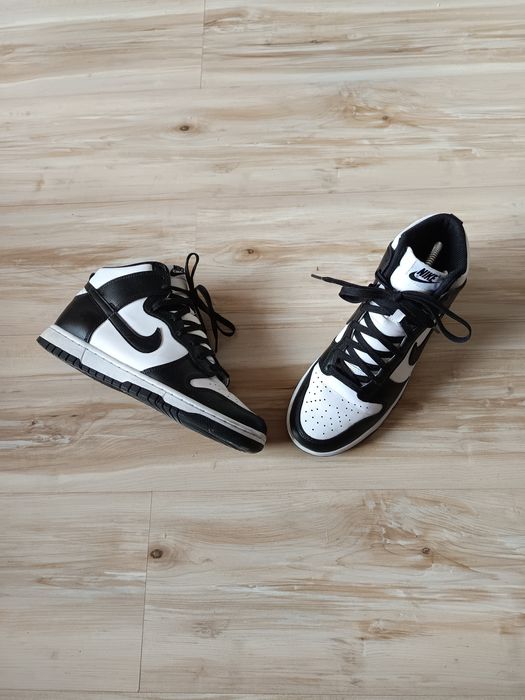 Оригинални мъжки кецове Nike Dunk High Retro Panda