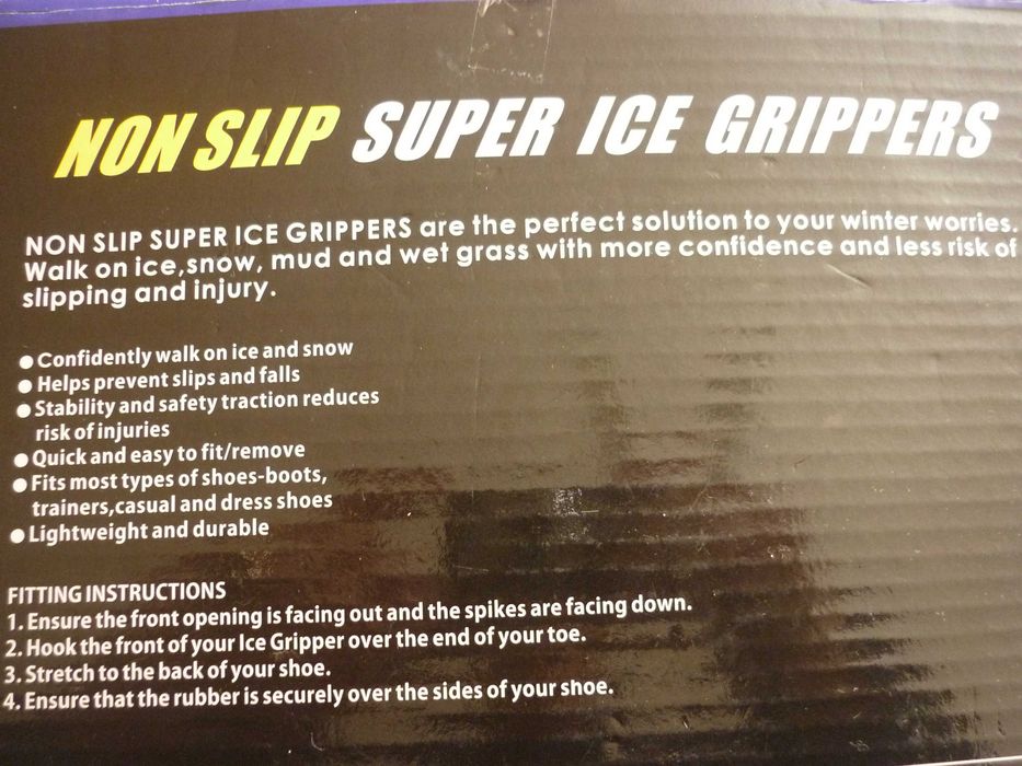 Шипове за обувки против хлъзгане/ледоходки.