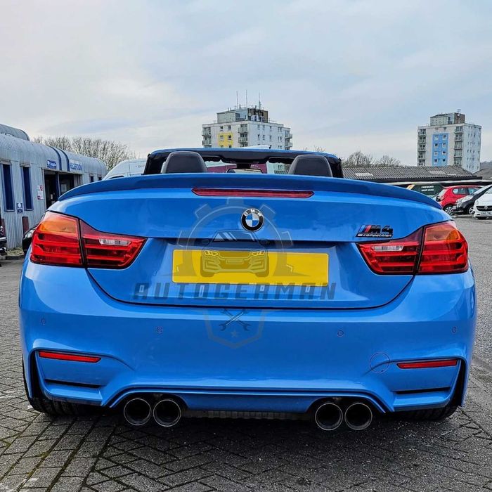 Спойлер BMW F33 P style кабриолер лип за багажник купе спорт