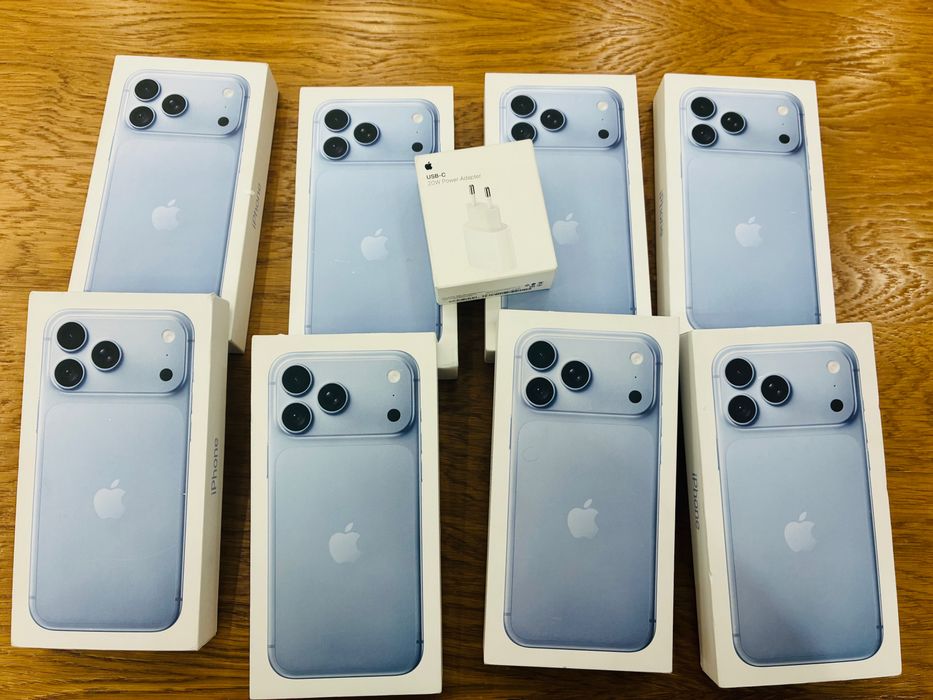 Нови iPhone 18 Pro Max 256 Glacier/ Син цвят