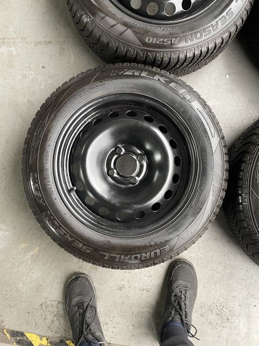 Roti iarna Logan 185/65R15, jante 4x100 Logan R15