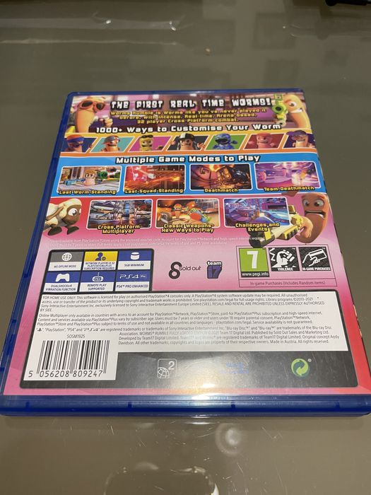 Игра Worms Rumble за PS4
