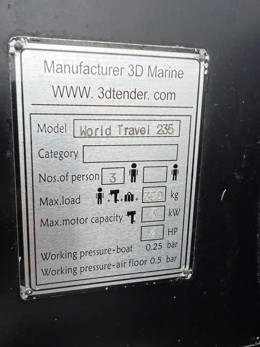 Barca gonflabila zodiac 3D marine cu toute accesorile