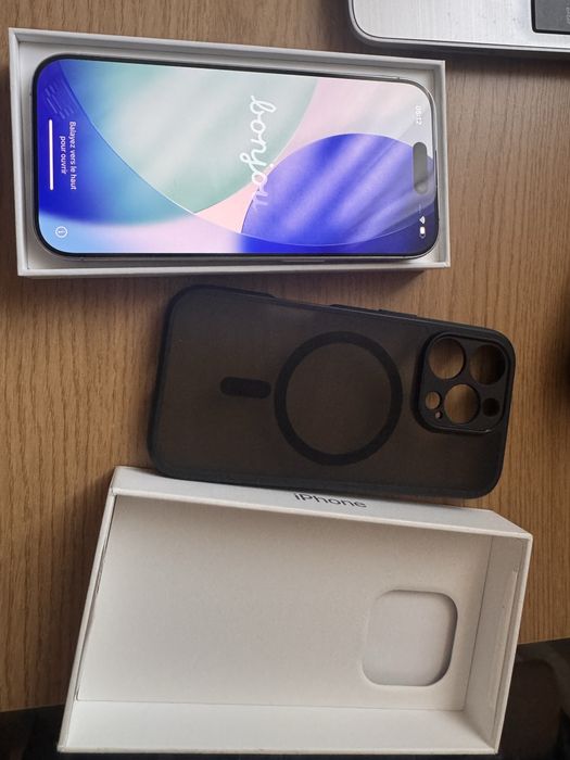 Iphone 16 PRO, White titanium, 512 Gb, ca nou