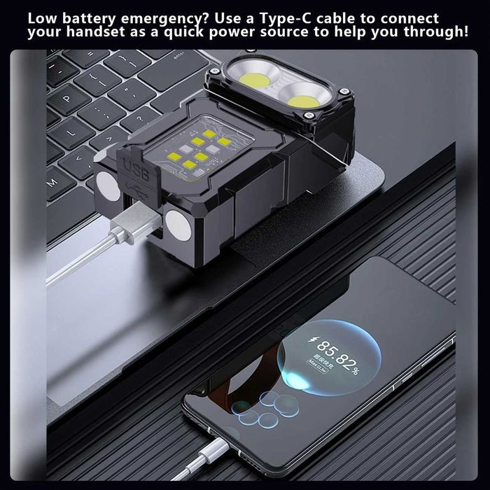 lanterna multifunctionala de buzunnar
