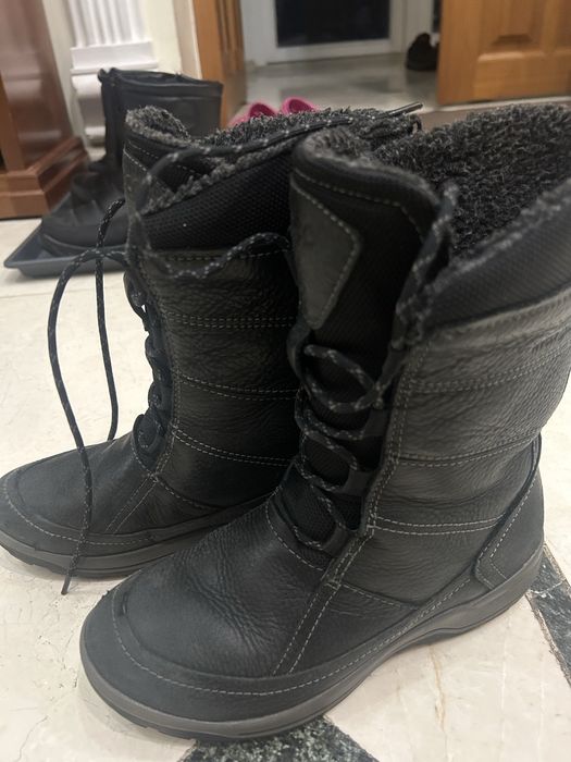 Теплые зимние сапоги