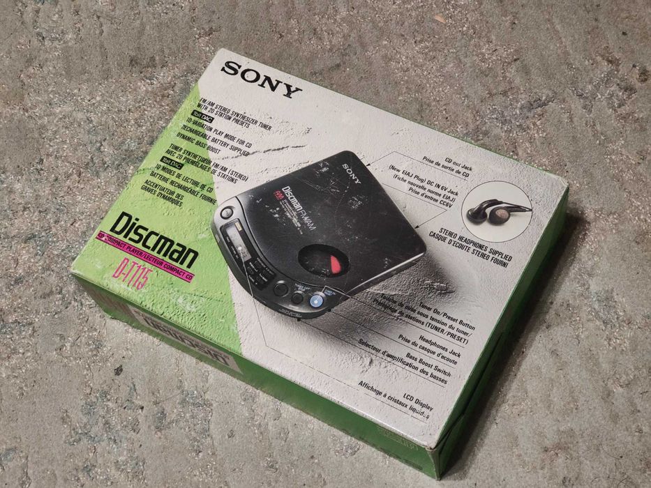 CD плеер Sony Discman D-T115 (новый)