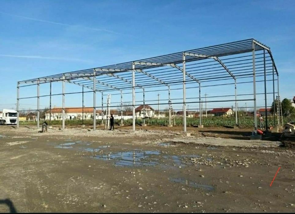 Structura metalică hala 12x32 h 5