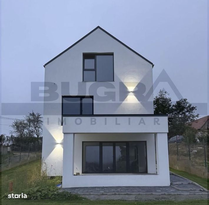 Casa individuala, 160 mp+ 873 mp teren, parcare, zona Feleacu