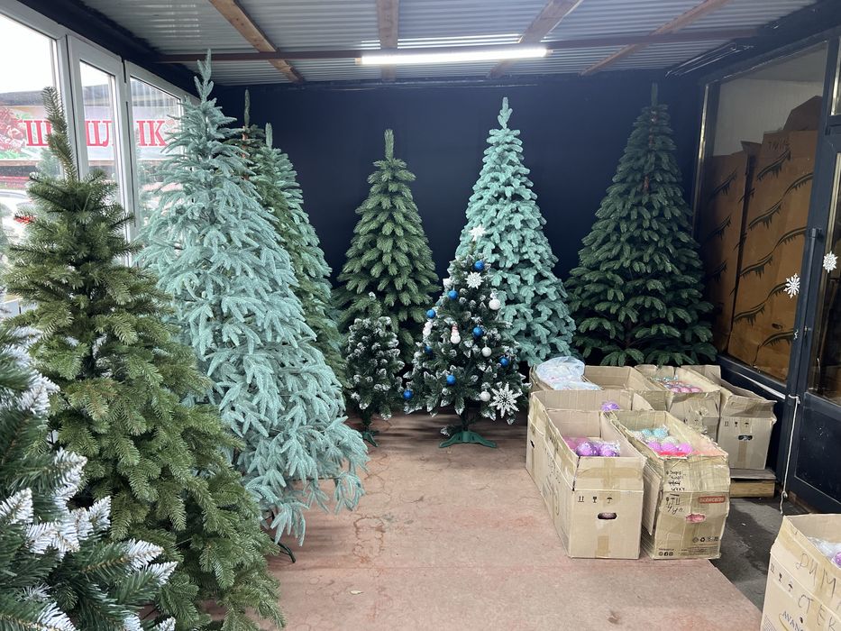 Елки Искуственные Новогодние Оптом Литые