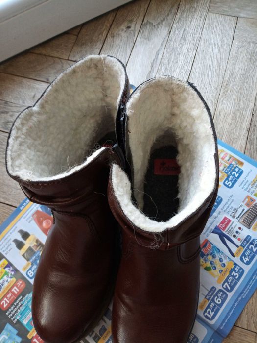 Кафяви боти марка RIEKER