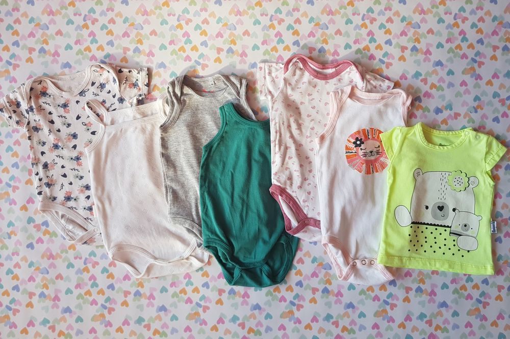 Голям ЛОТ бебешки дрешки 5-6м до 1 година 68 - 74рр +-