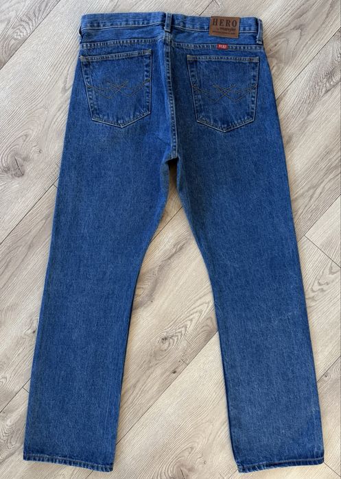 Blugi WRANGLER Hero Albastru Barbati | Marime 33 x 32 (Talie 88 cm)