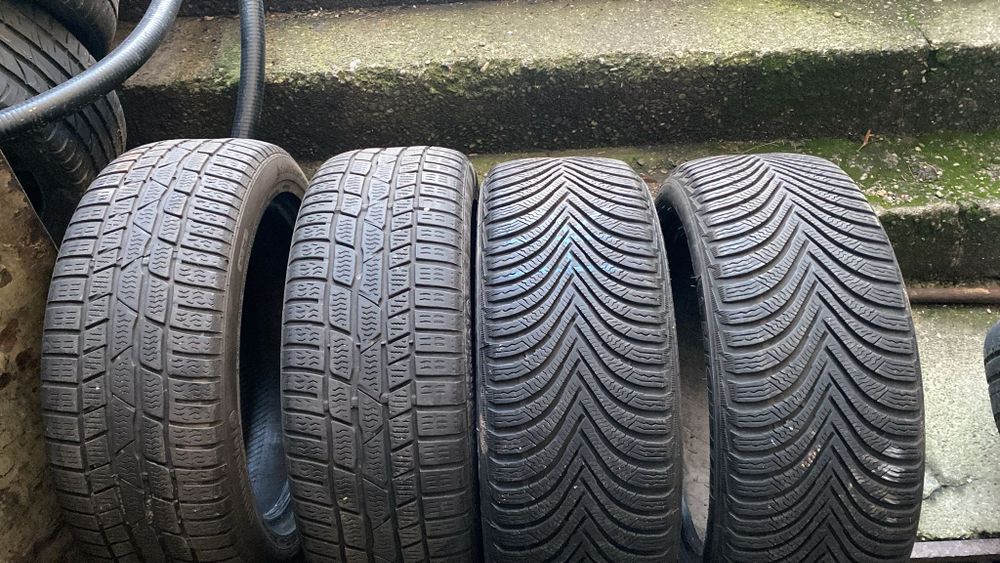 Vând sau schimb Roti(5 Jante/cauciucuri iarna)205/50 R17