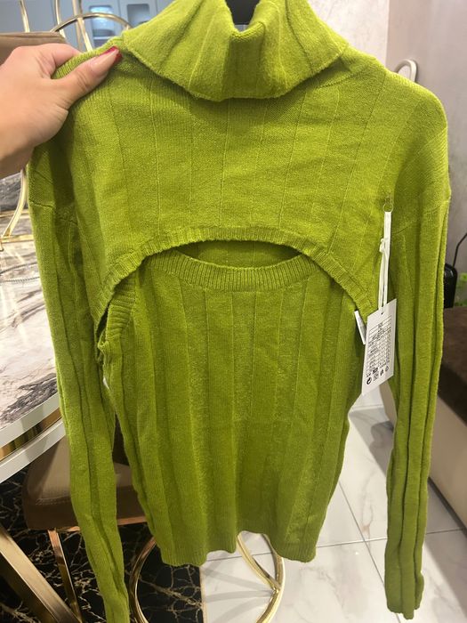 Половер с две части