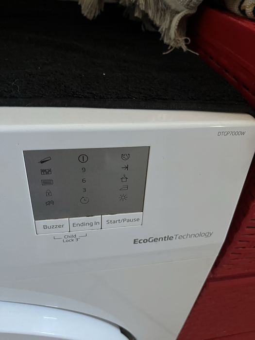 Masina uscat rufe beko uscator