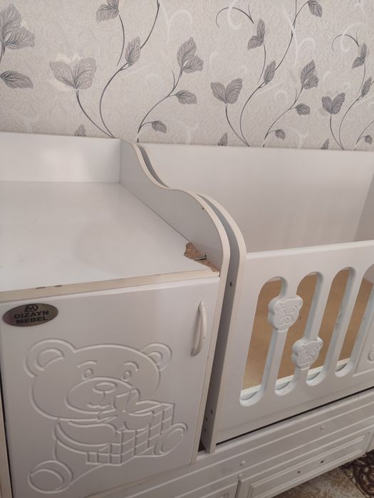 Безопасная детская кровать/ Хавфсиз йош болалар учун кровать