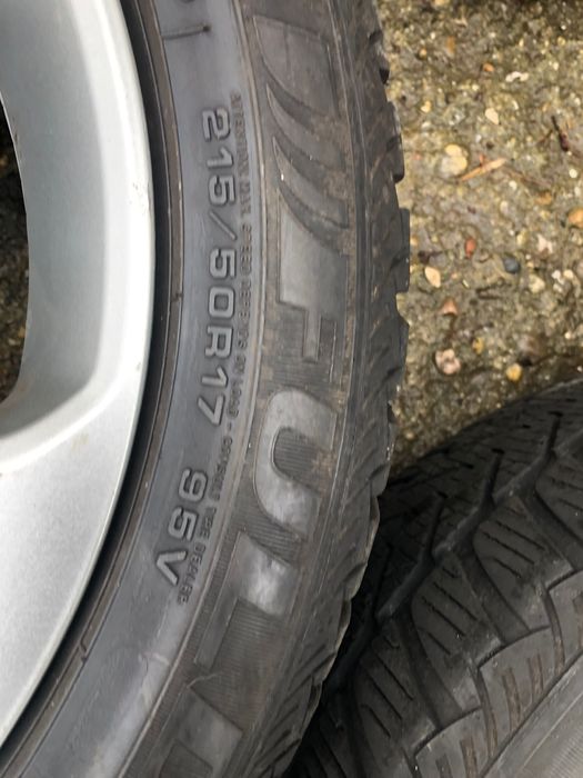 4бр. Алуминиеви джанти с гуми от CHEVROLET CRUZE 17 цола.