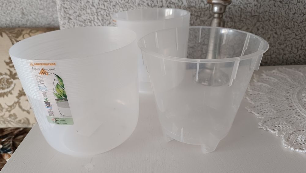 Цветочные горшки. Новые.