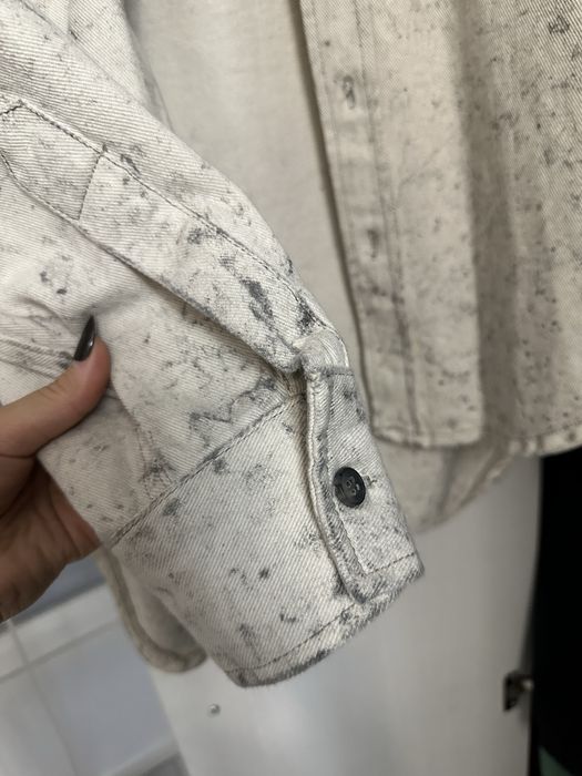 Джинсовая рубашка Zara премиум качество